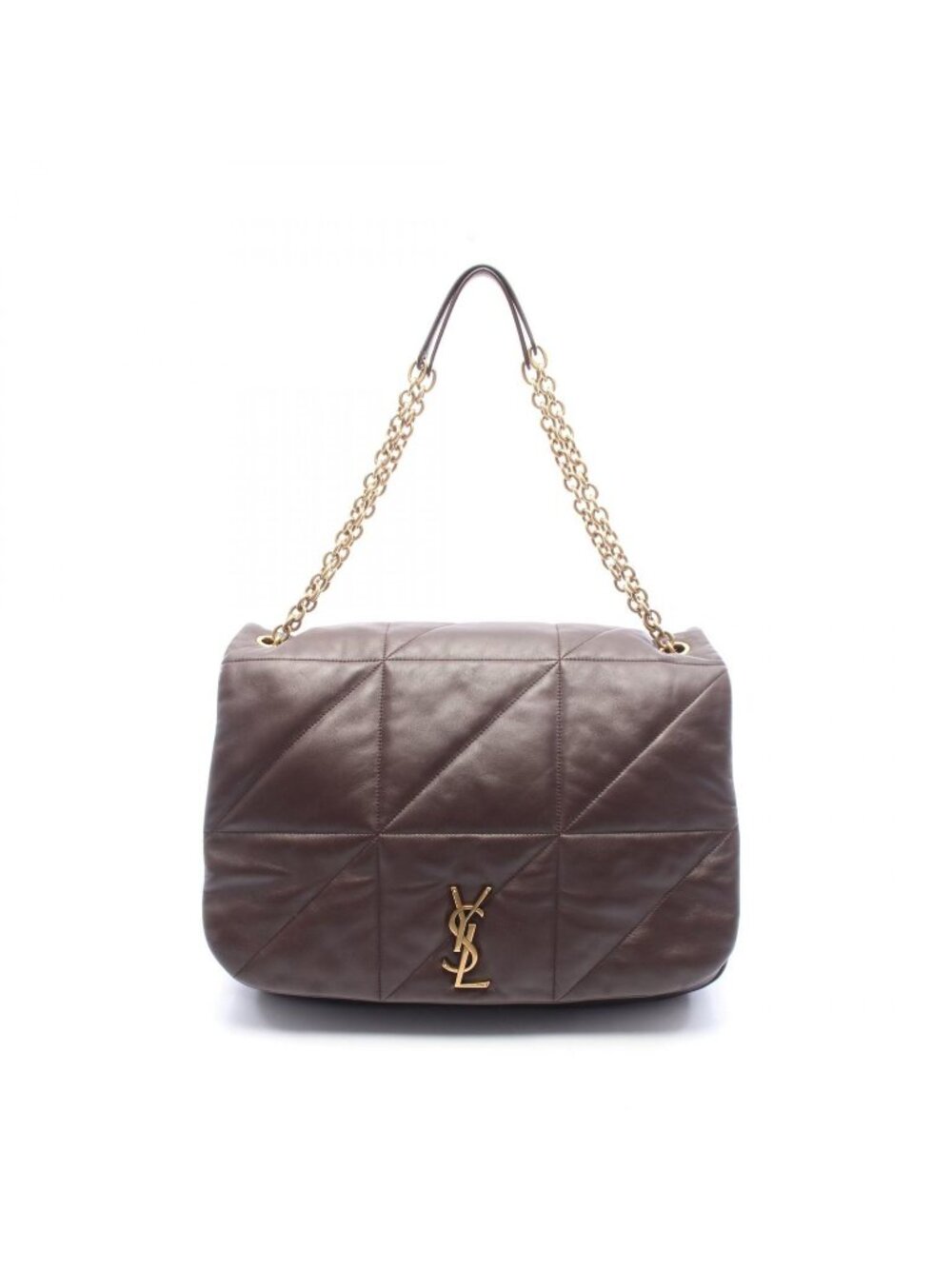 Saint Laurent Paris Shoulder Bag Jamie 4.3 Large Dark Brown Lambskin Chain
